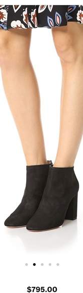 NWOB Aquazzura Firenze Purple Bootie (36) - Picture 3 of 7